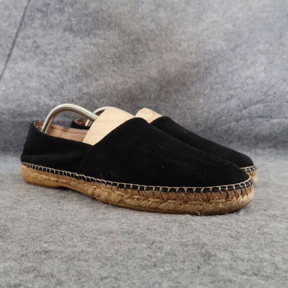 Viscata Shoes Womens 41 Flats Espadrille Loafers Slip On Boho Leather Fashion - Picture 1 of 14